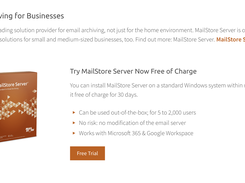 MailStore Home Screenshot 1