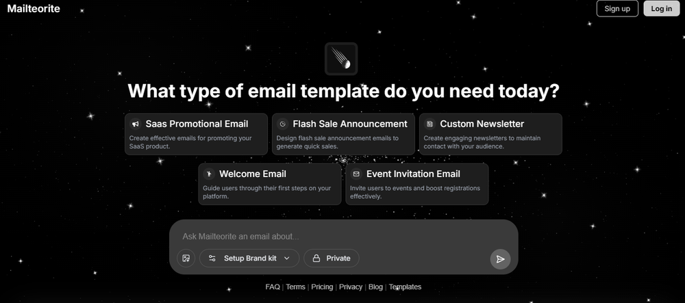 Mailteorite Screenshot 1