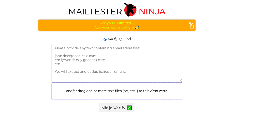MailTester Ninja Screenshot 1