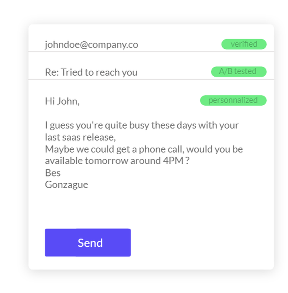 Mailwarm Screenshot 1