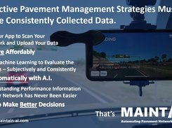 Effective Pavement Management Strategies Must Have Consistently Collected Data - Maintain-AI