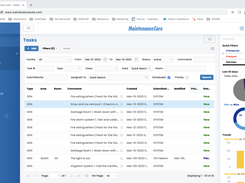 Maintenance Care CMMS - Task List