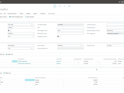 Showcased is an item card specific to the Insight Works Maintenance Manager app, which centralizes crucial details for equipment management such as item description, maintenance scheduling, and asset tracking.