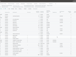 The interface illustrates how Tasks are created, including interval settings, equipment assignments, and task-specific details such as Bills of Materials (BOMs) and Routings.