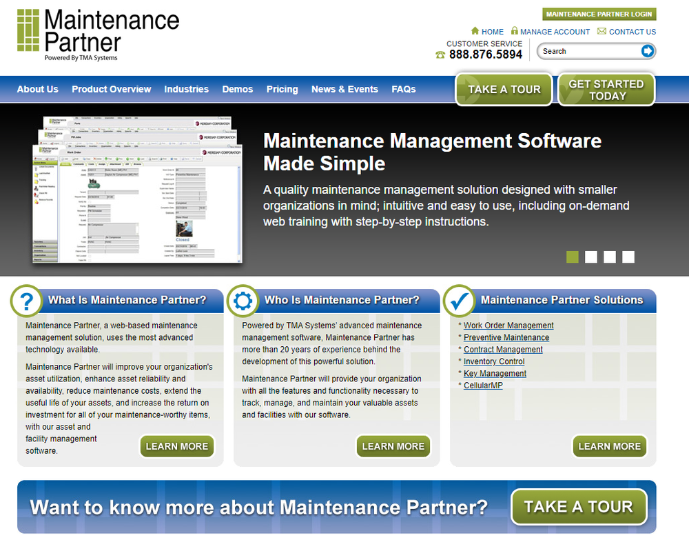 Maintenance Partner Screenshot 1