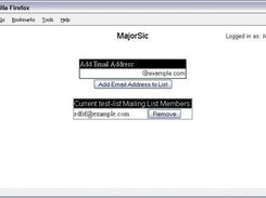 MajorSic Main Interface