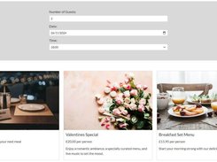 Explore page where customers can book and browse events and experiences