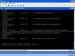 A log file opened in MakeLogicTail 2.0.0