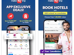 MakeMyTrip Screenshot 2