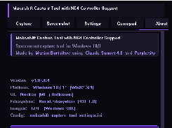Makeshift Capture Tool with N64 Contr Screenshot 1