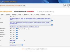 Administando la Configuración Global