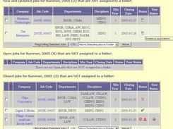 Applicant view of Job Postings