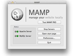 MAMP Control Center