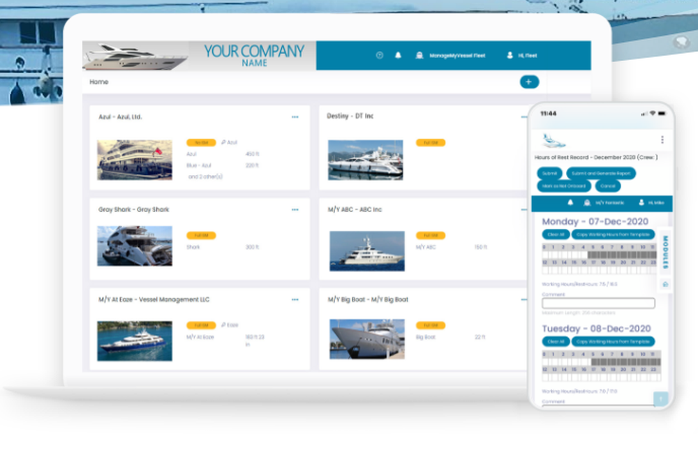 Manage My Vessel Screenshot 1