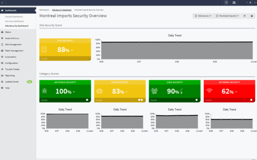 Barracuda RMM Screenshot 1