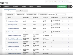 ManageEngine Mobile Device Manager Plus-Groups