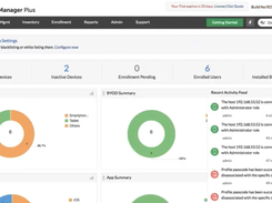 ManageEngine Mobile Device Manager Plus-Home