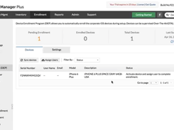 ManageEngine Mobile Device Manager Plus-Status