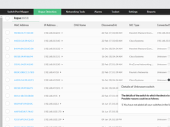 Rogue device detection tool