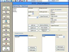 Project Users,Security,Backup
