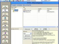 Project documents