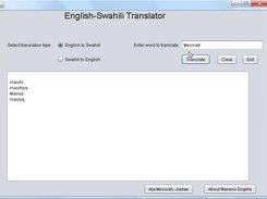 English to Kiswahili