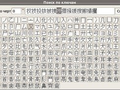Kanji finder form