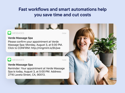 Fast workflows and smart automations help you save time and cut cost