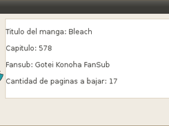 Información sobre el manga.