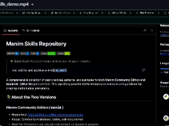 Manim Skills Repository Screenshot 1