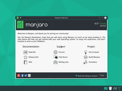 Manjaro KDE-minimal Stable Setting-Up Screenshot 1