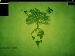 Top panel with dmenu based menus