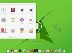 Manjaro Pantheon Shell Screenshot 2