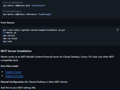 Mantic.sh Screenshot 1