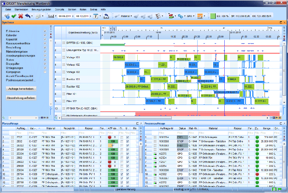 Manufacturing Workbench Screenshot 1