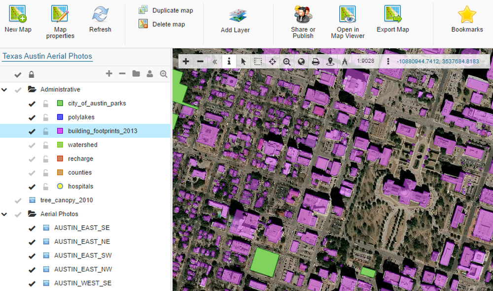 GIS Cloud Map Editor Screenshot 1