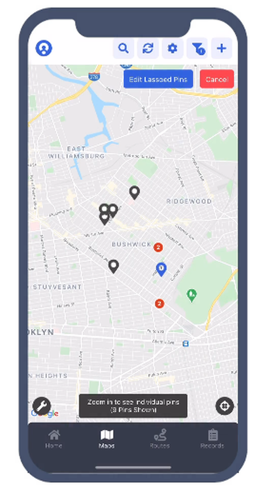 Map My Customers Screenshot 1
