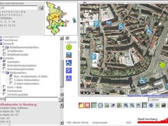 Map Services provided by the city of Nuremberg