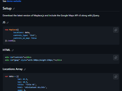 Maplace.js Screenshot 1