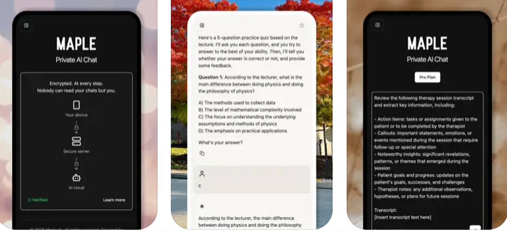 Maple AI Screenshot 1