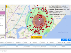 Maplytics Radius Search