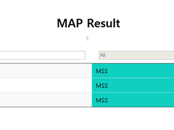 MAP result html