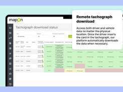 Remote tachograph download solution