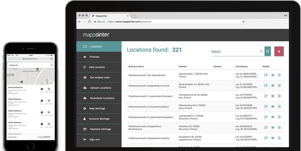 Mappointer Screenshot 1