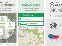 MAPS.ME screenshots