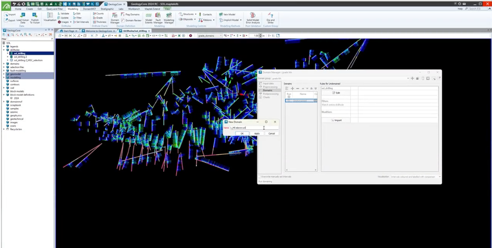 Maptek GeologyCore Screenshot 1