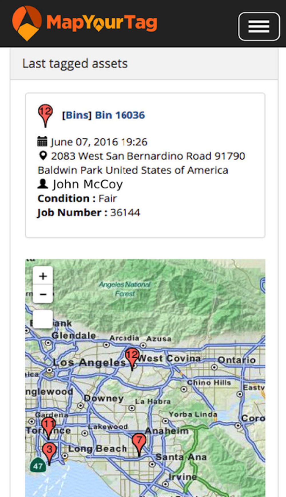 MapYourTag Screenshot 1