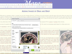 Adding an image from your computer - Just drop it into the page!
