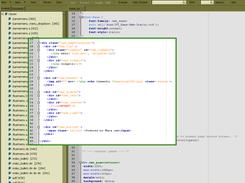 Themes use some very straightforward PHP, and CSS markup which can be as simple or as powerful as you like. 