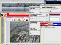 Main Menu, ftp menu, thumbnails list, open album dialog